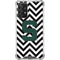 Michigan State University Spartans S Chevron Galaxy A72 5G Clear Case